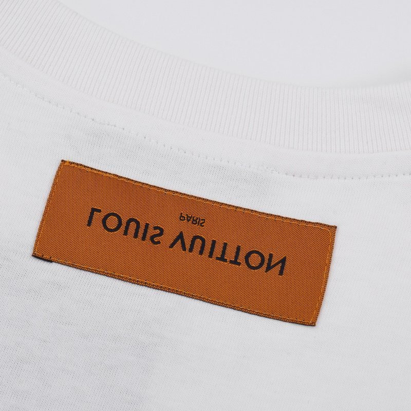 Футболка Louis Vuitton Brick Logo II "White" фото № 7