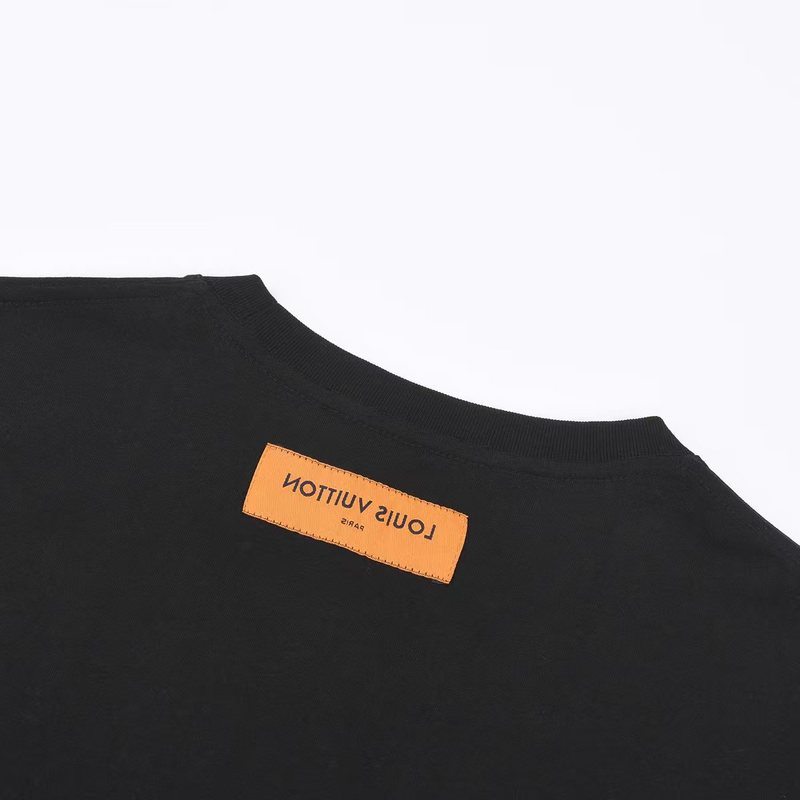 Футболка Louis Vuitton Key And Lock "Black" фото № 2