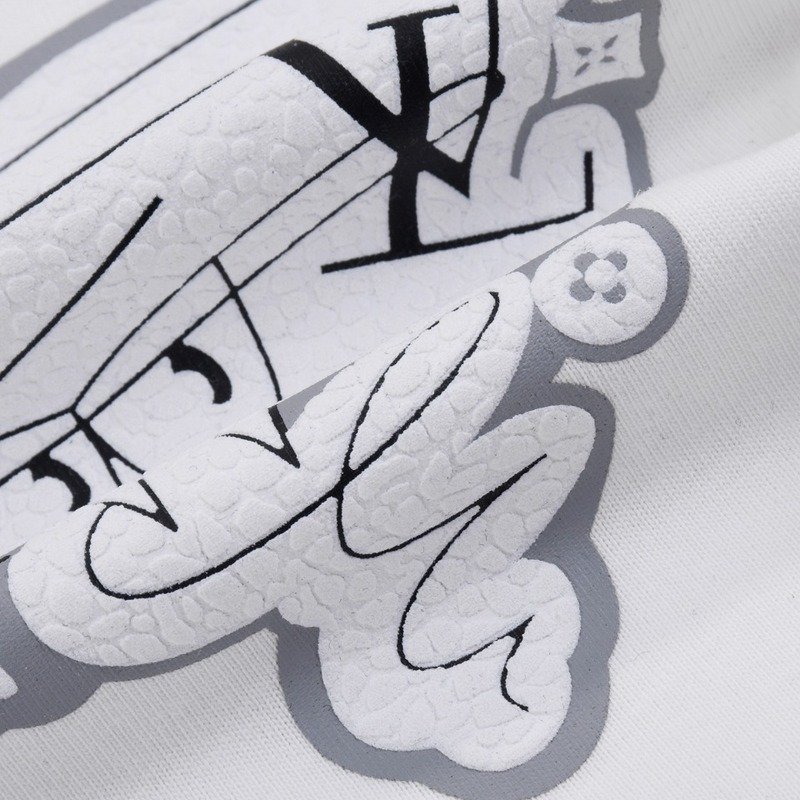 Футболка Louis Vuitton Tornado Print 1854 "White" фото № 2