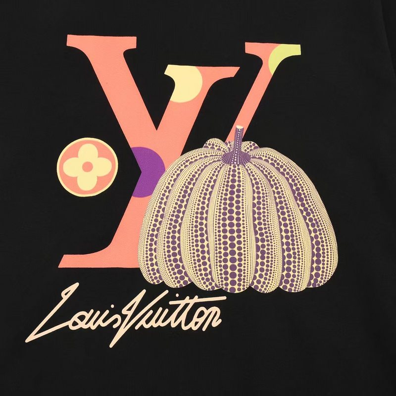 Футболка Louis Vuitton Pumpkin Speckled "Black" фото № 6