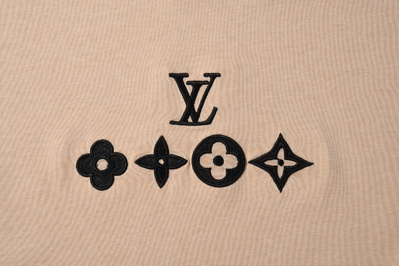 Футболка Louis Vuitton LV Brand Print "Beige" фото № 5