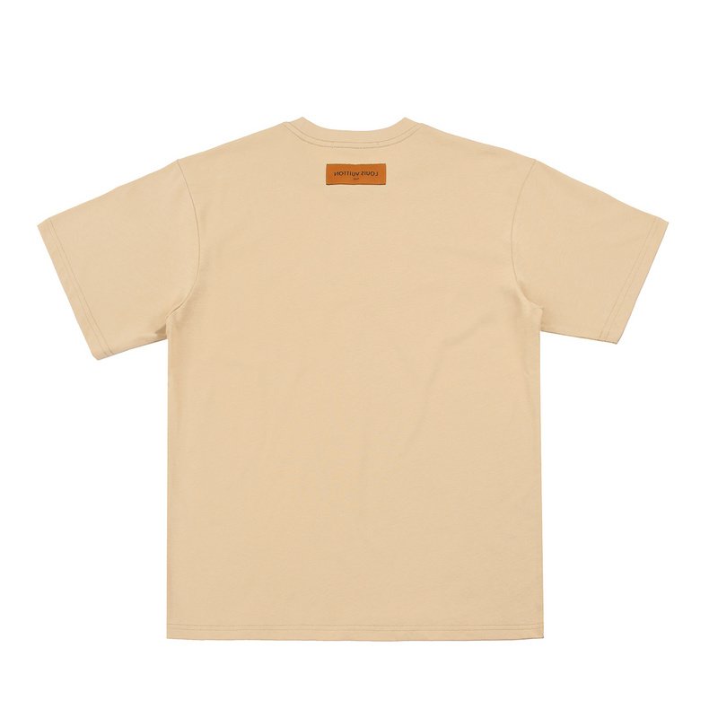 Футболка Louis Vuitton LV Brand Print "Beige" фото № 7