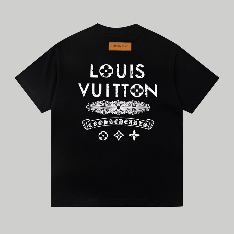 Футболка Louis Vuitton With Pattern "Black" фото № 2