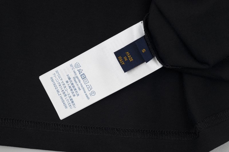 Футболка Louis Vuitton With Pattern "Black" фото № 5