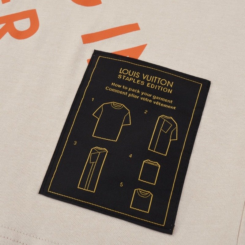 Футболка Louis Vuitton Something In The Water "Beige" фото № 3