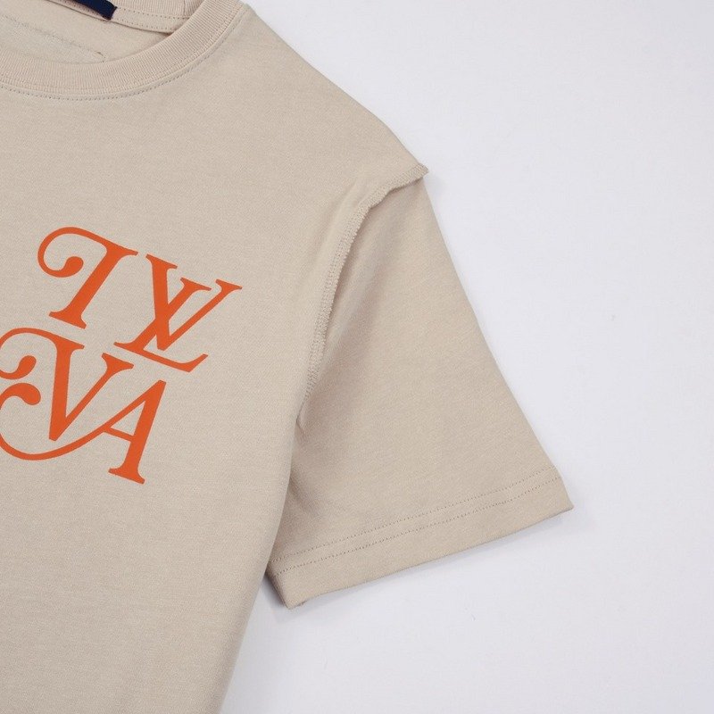 Футболка Louis Vuitton Something In The Water "Beige" фото № 4