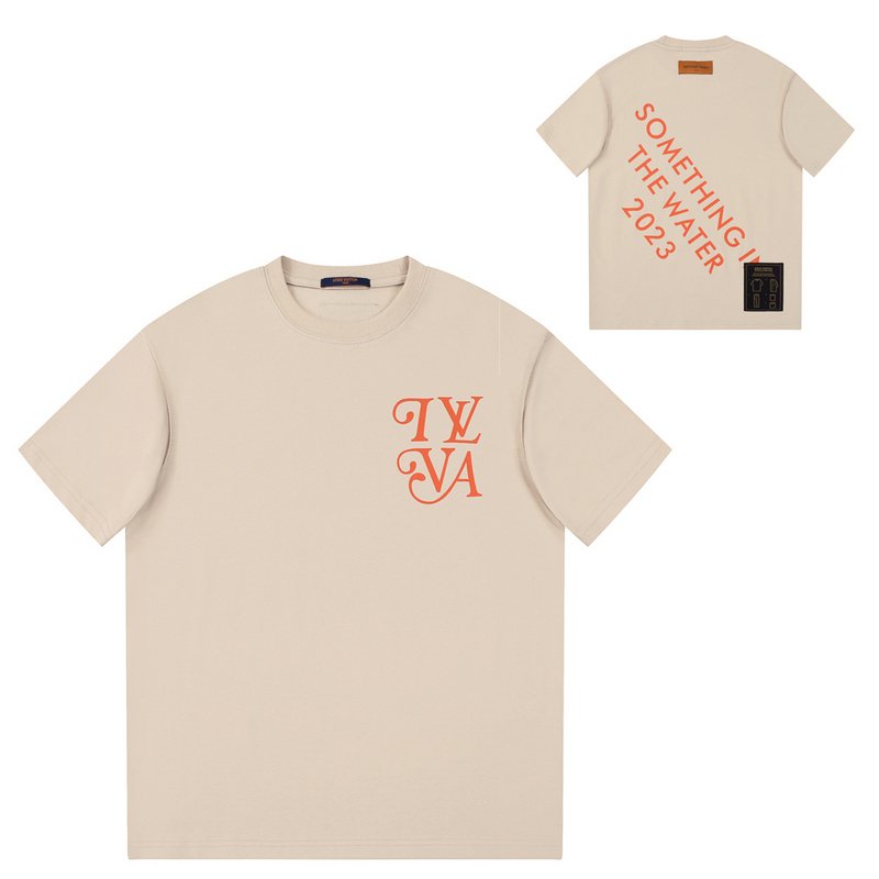 Футболка Louis Vuitton Something In The Water "Beige" фото № 8