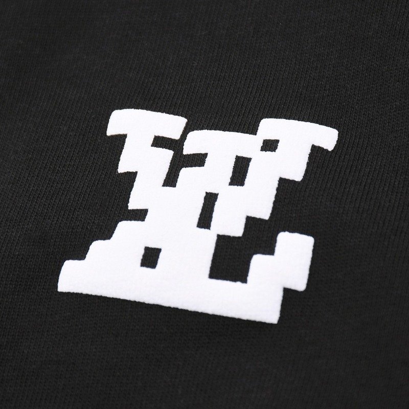 Футболка Louis Vuitton Tile Drawing "Black" фото № 7