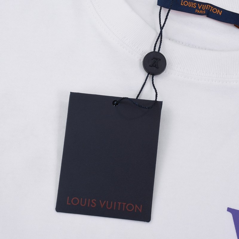Футболка Louis Vuitton 3-Logo "White" фото № 5