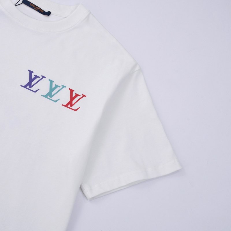 Футболка Louis Vuitton 3-Logo "White" фото № 7