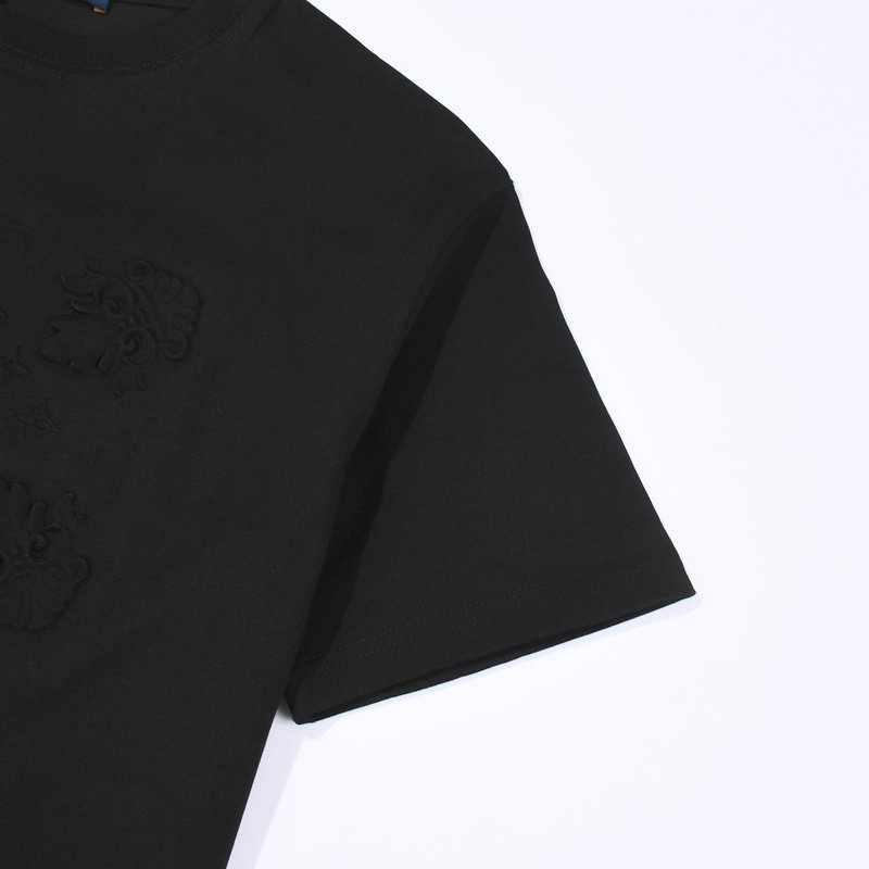 Футболка Louis Vuitton With Small Emblems "Black" фото № 7