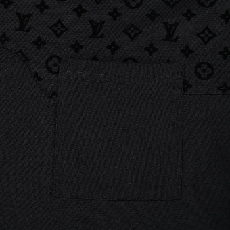 Футболка Louis Vuitton With Logos On Top "Black" фото № 6
