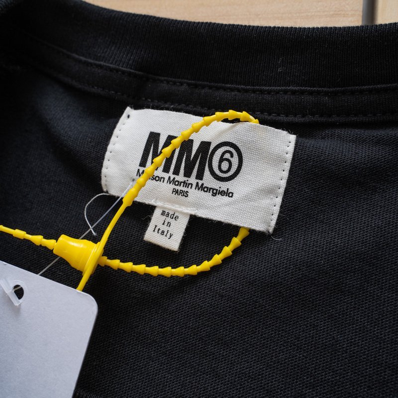 Футболка Maison Margiela Number 6 "Black" фото № 8