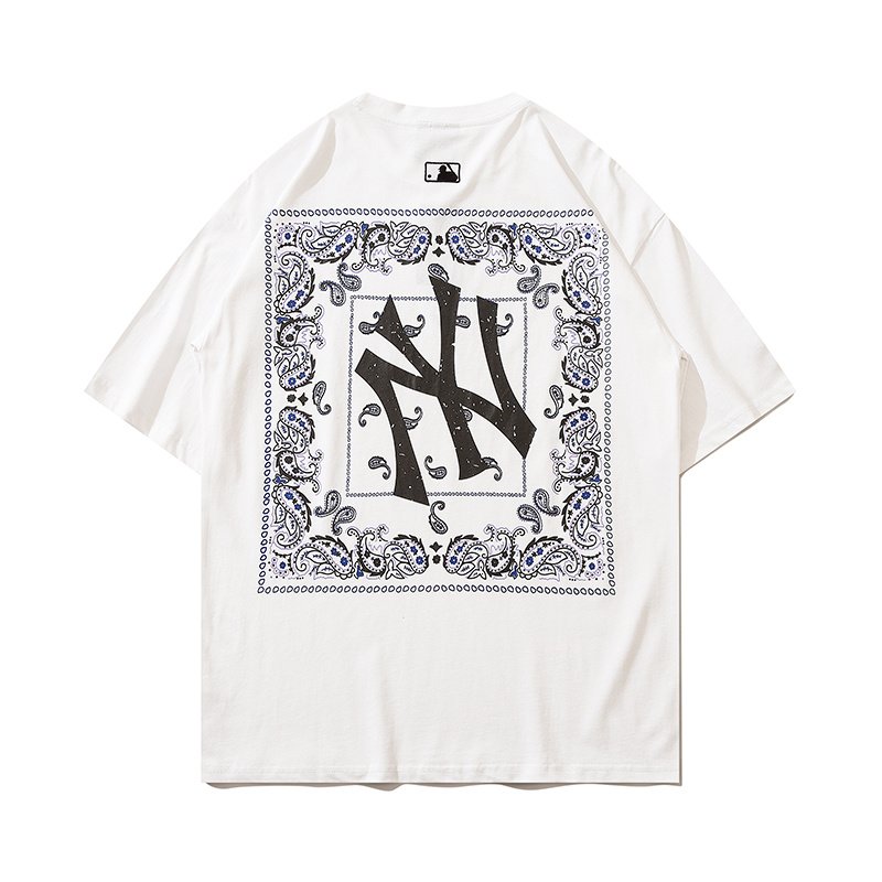 Футболка MLB With Patterns "White" фото № 2