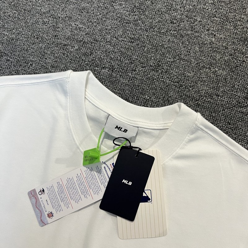 Футболка MLB With Big Logo "White" фото № 7