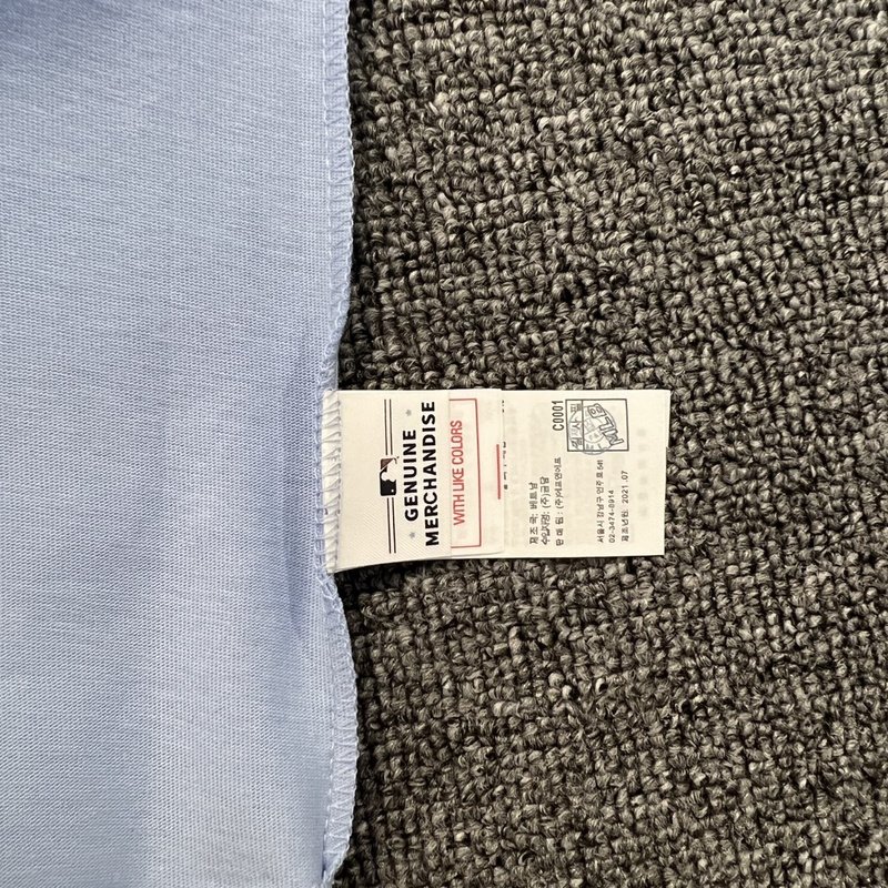 Футболка MLB Like A Glass Of Ice Cream "Blue" фото № 5