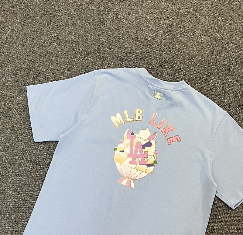 Футболка MLB Like A Glass Of Ice Cream "Blue" фото № 8