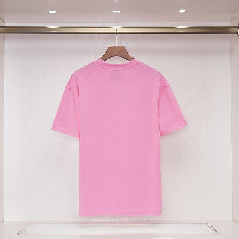 Футболка Moschino Front Inscription Mo5ch1no Jeans "Pink" фото № 2