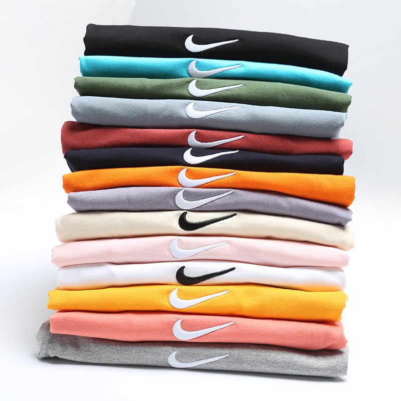 Футболка Nike With Checkmark Logo "Blue/Gray" фото № 3