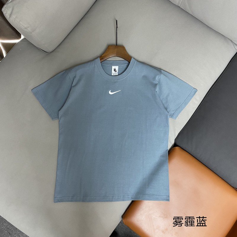 Футболка Nike With Checkmark Logo "Blue/Gray" фото № 2