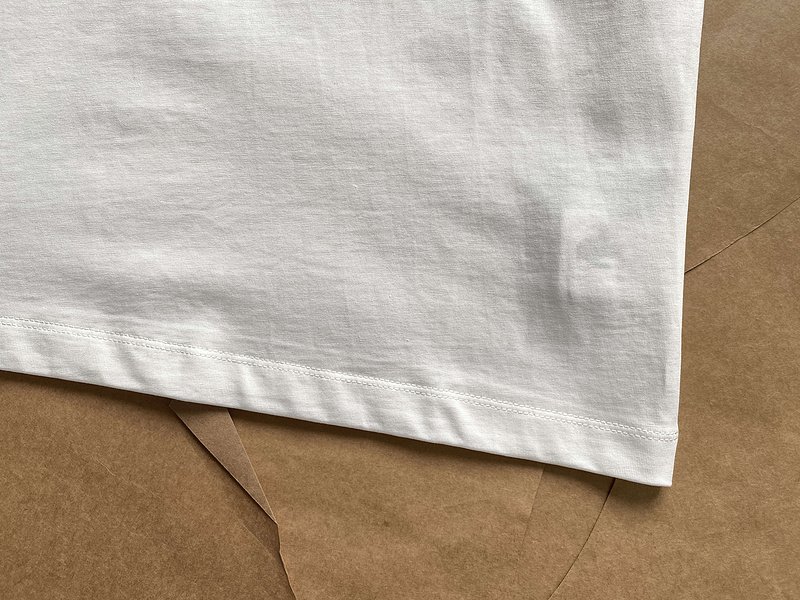 Футболка Off White With Text Logo "White" фото № 3