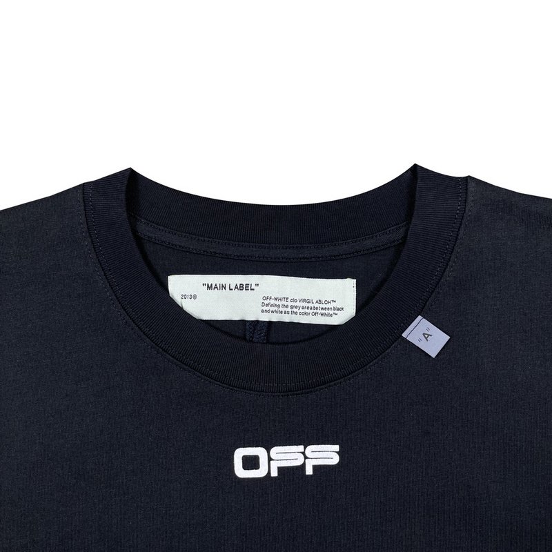 Футболка Off White Pieces Of The Painting "Black" фото № 5