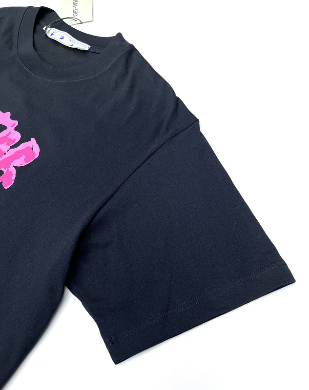 Футболка Off-White Water Delay Logo «Black» фото № 5