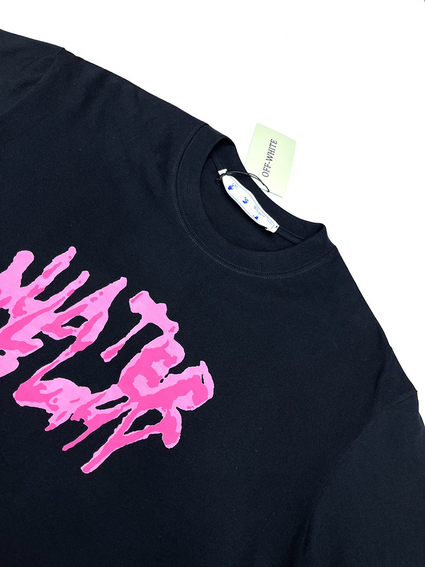 Футболка Off-White Water Delay Logo «Black» фото № 7