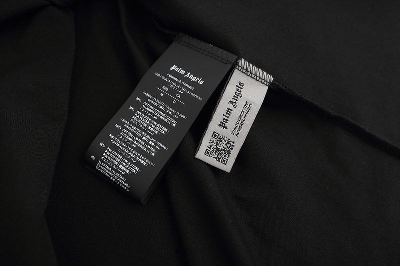 Футболка Palm Angels Logo And Star Print "Black/Pink" фото № 5