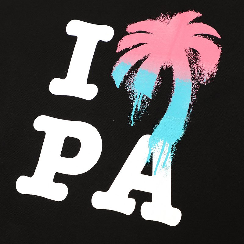 Футболка Palm Angels I PA "Black" фото № 4