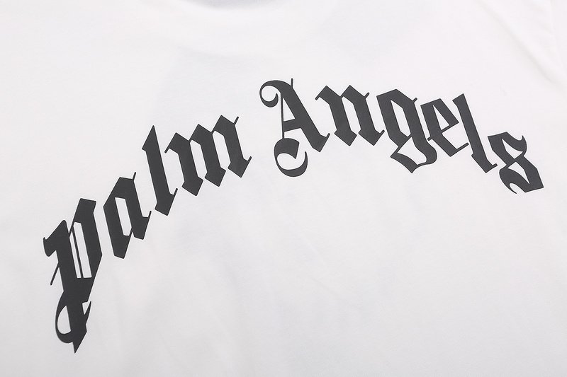 Футболка Palm Angels Face "White" фото № 4