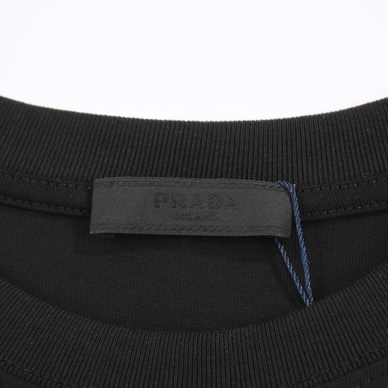 Футболка Prada With Coat Of Arms "Black" фото № 5