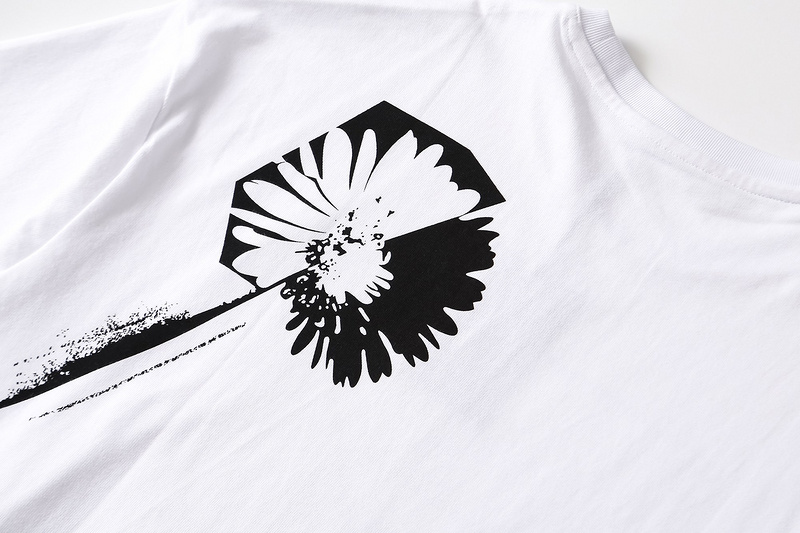 Футболка Prada Flower Print "White" фото № 2