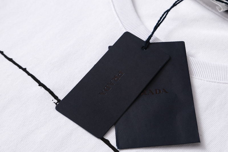 Футболка Prada Flower Print "White" фото № 6