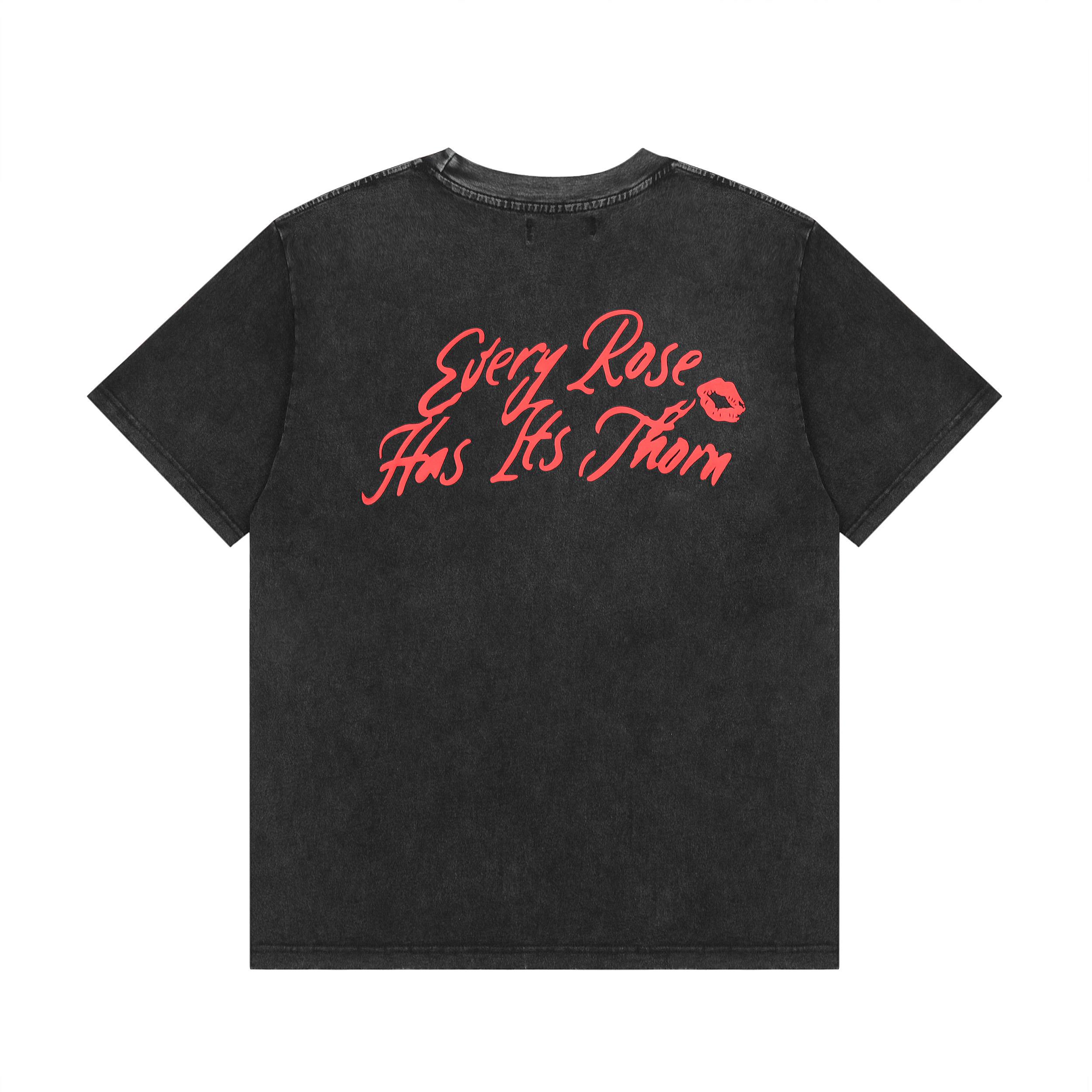 Футболка Represent Every Rose Has Its Thorn "Black" фото № 2