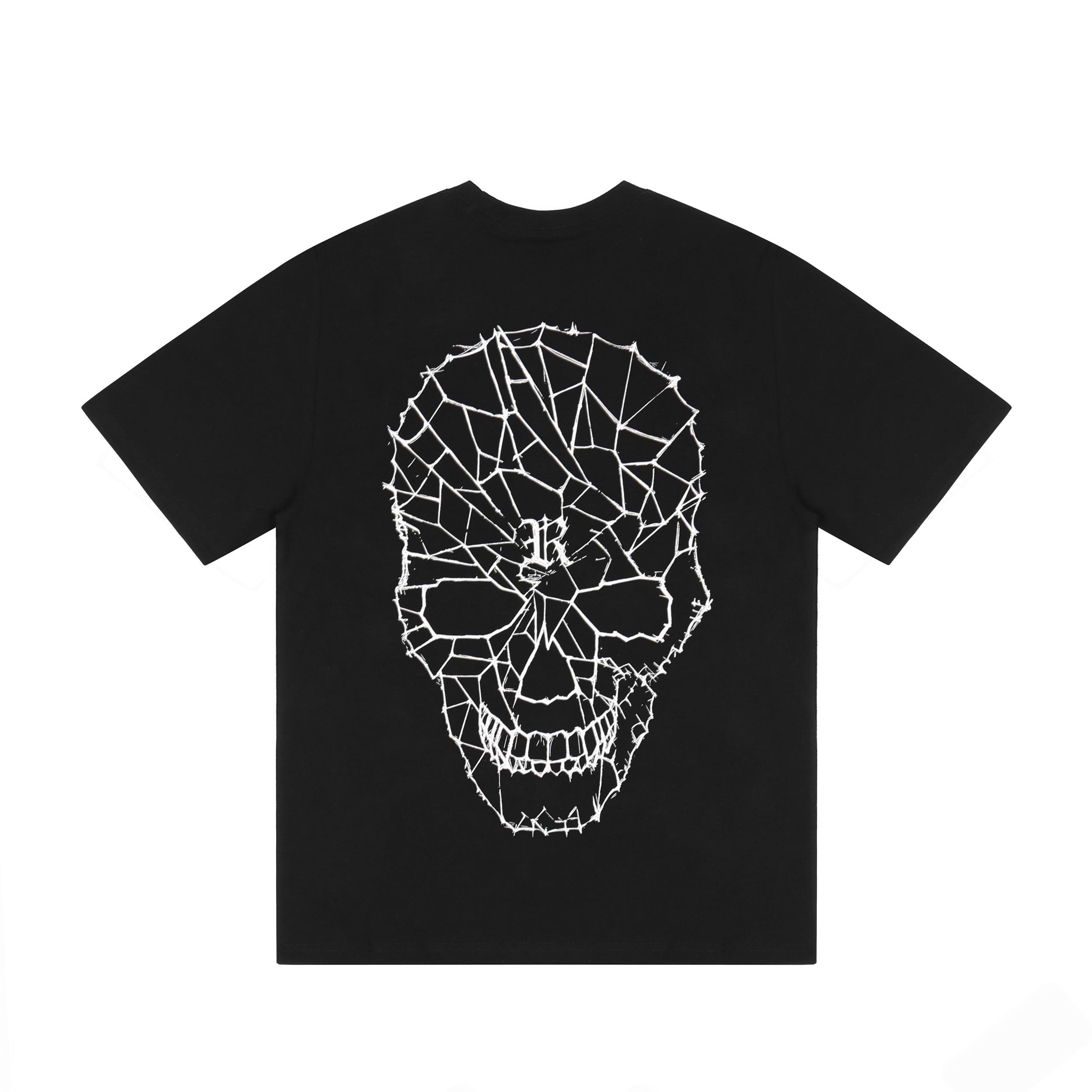 Футболка Revenge Web R-Skull "Black" фото № 2