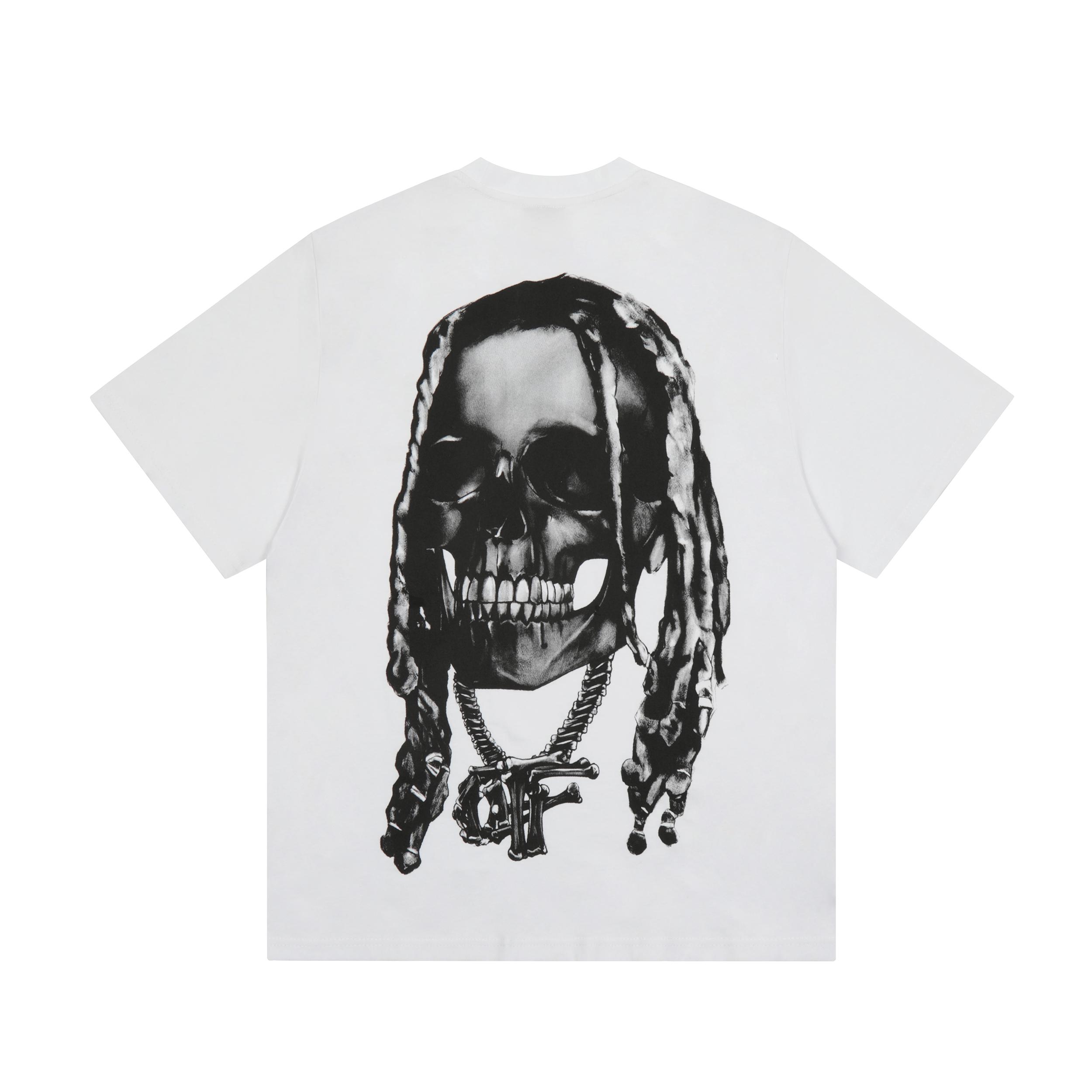 Футболка Revenge X-Ray Bones "White" фото № 2