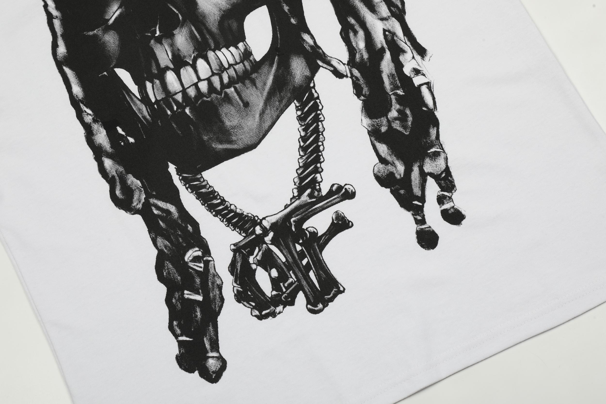Футболка Revenge X-Ray Bones "White" фото № 8