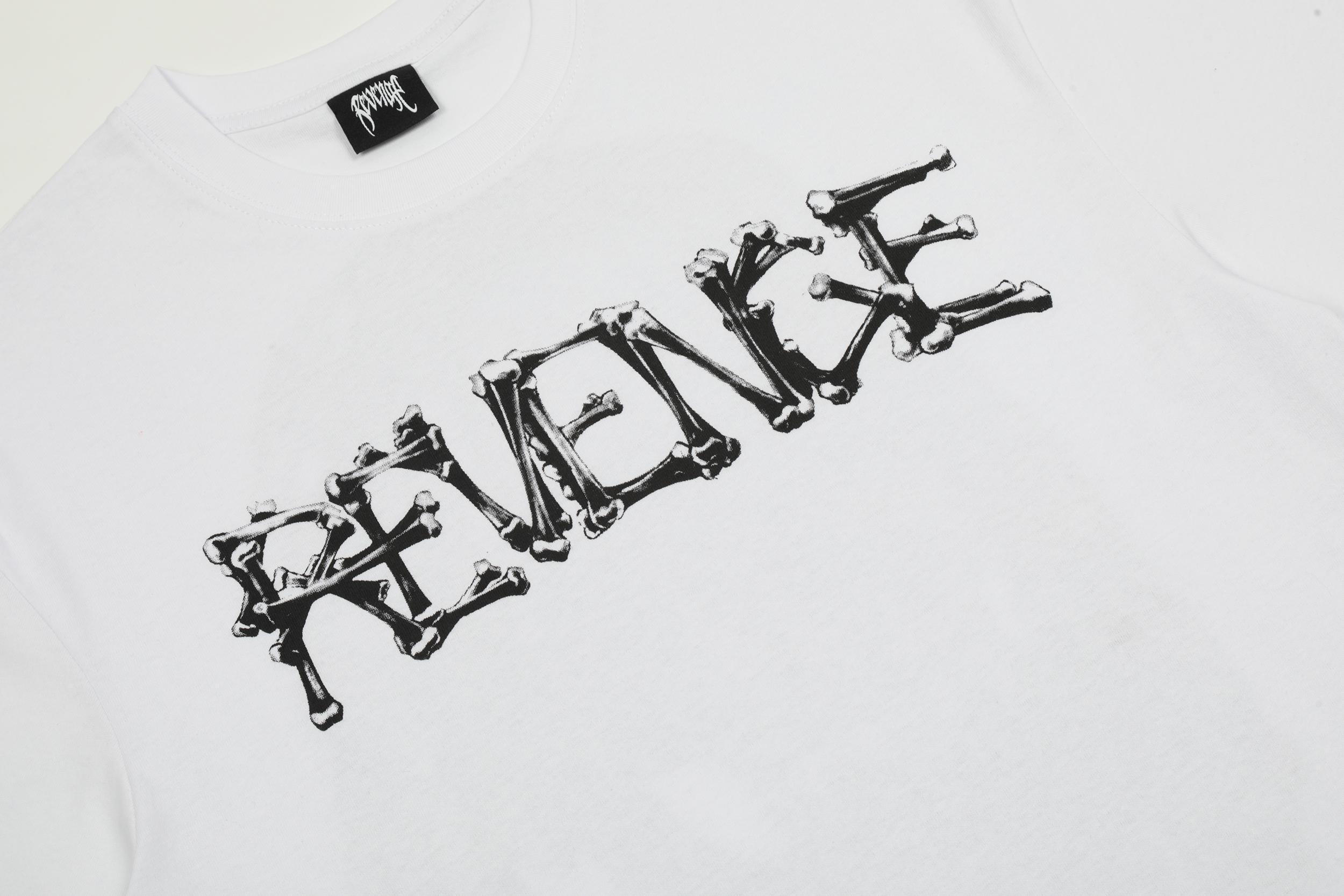 Футболка Revenge X-Ray Bones "White" фото № 7