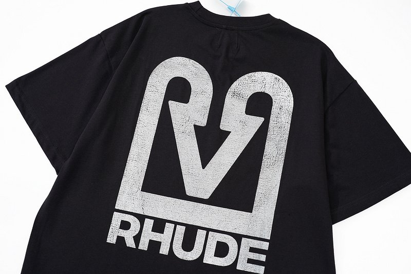 Футболка Rhude Cats Family "Black" фото № 7