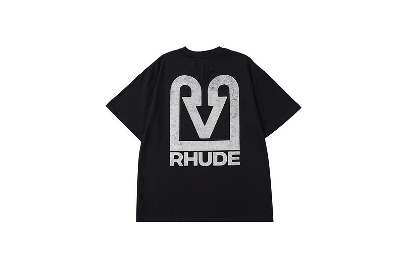 Футболка Rhude Cats Family "Black" фото № 8