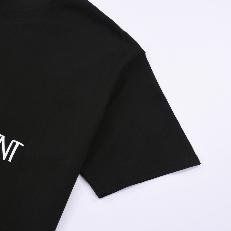 Футболка Saint Laurent YSL "Black" фото № 2