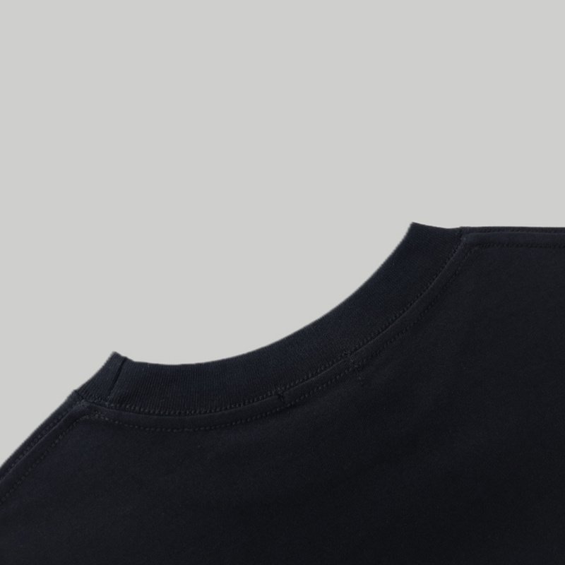 Футболка Saint Laurent With Monogram "Black" фото № 3