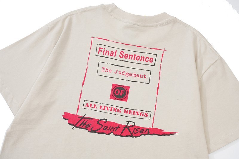 Футболка Saint Michael Final Sentence "Cream" фото № 5