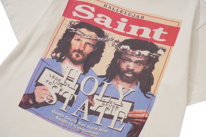 Футболка Saint Michael Final Sentence "Cream" фото № 9