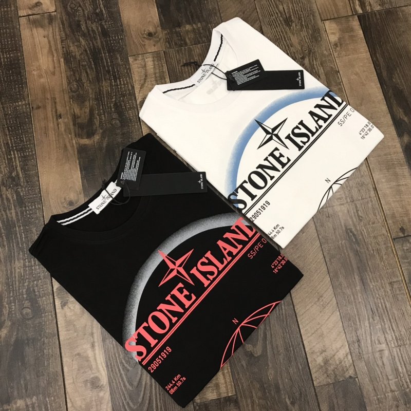 Футболка Stone Island Spheres "Black" фото № 3