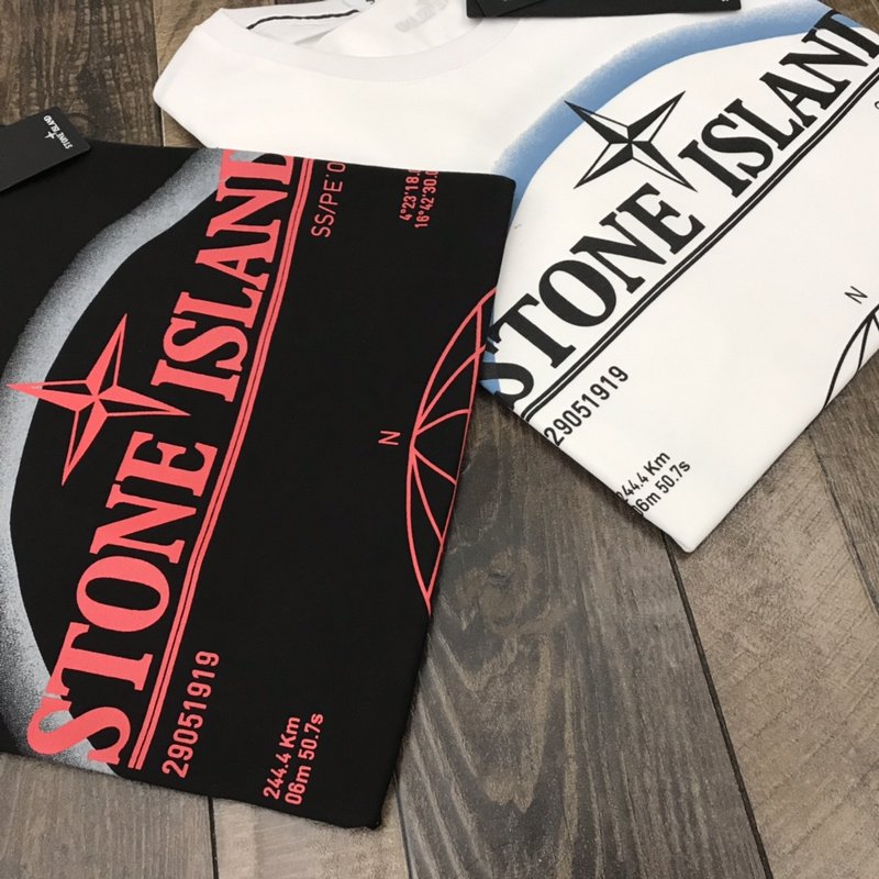 Футболка Stone Island Spheres "Black" фото № 6