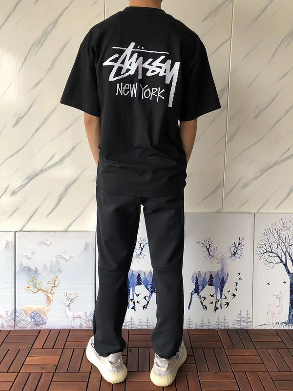Футболка Stussy Inscription New York "Black" фото № 8