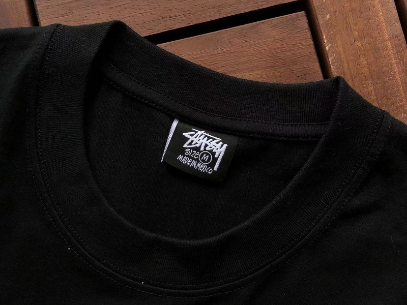 Футболка Stussy Lettering Dover Street Market New York "Black" фото № 2