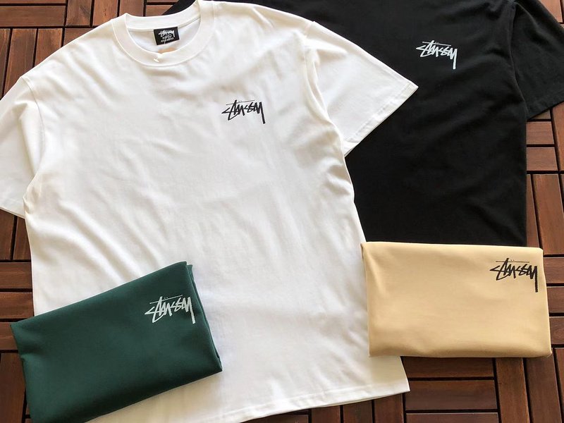 Футболка Stussy Man With Hammer "White" фото № 3
